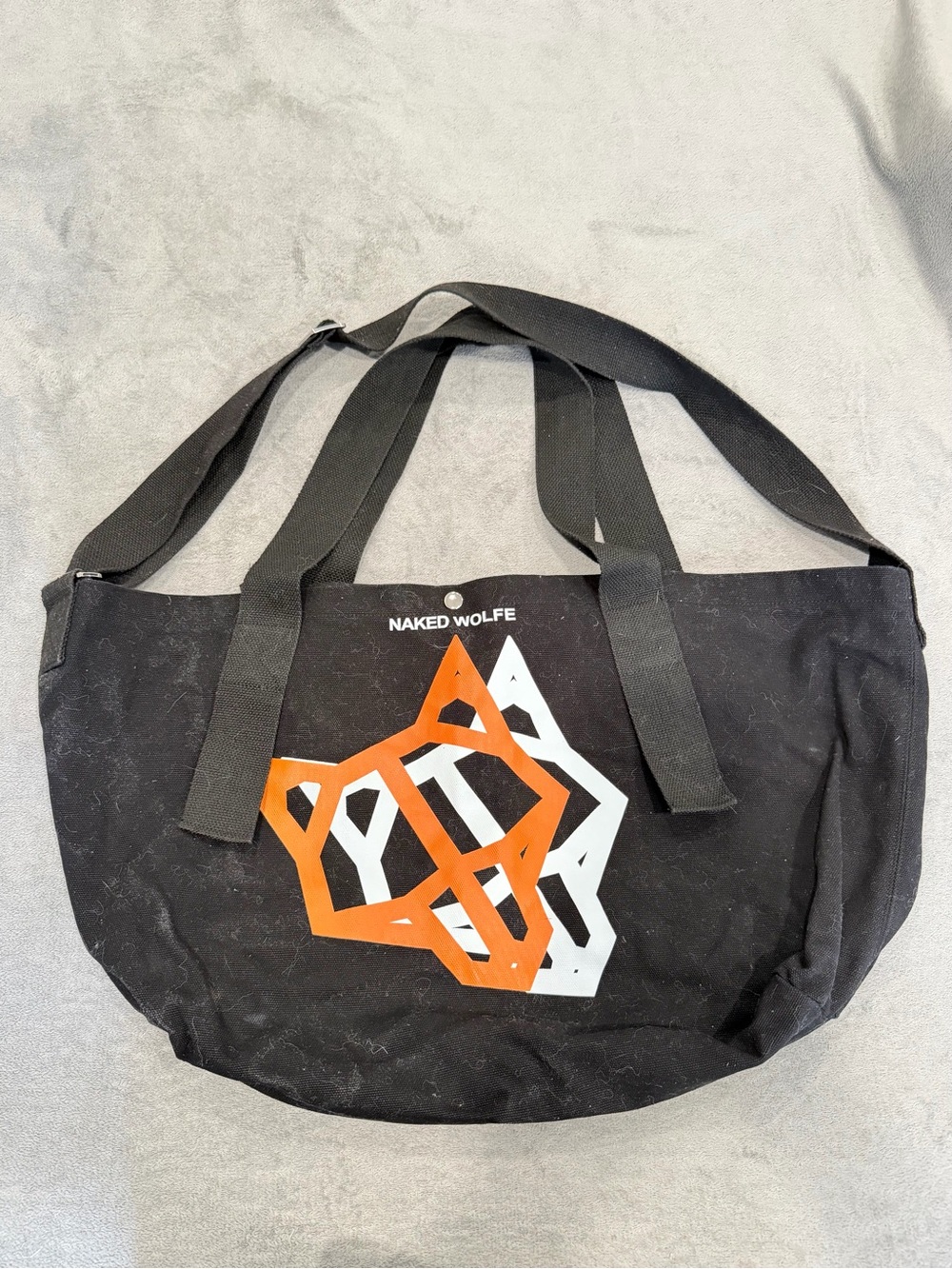 Naked Wolfe tote bag